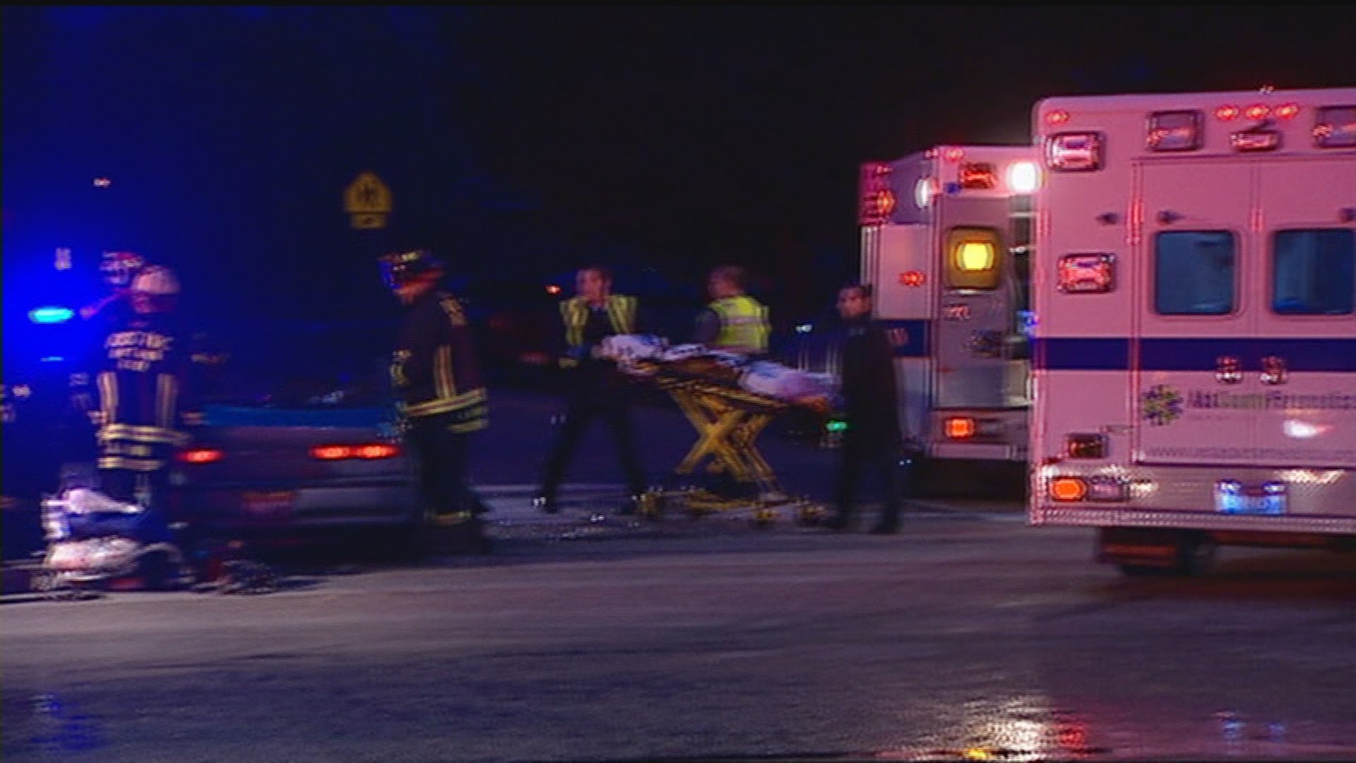 Two sent to the hospital after extrication crash on Curtis